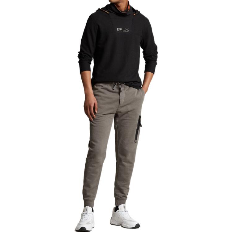 Ralph Lauren FW22 Black Letter Print Hoodie MNRXKNI16820023-001 圖 3