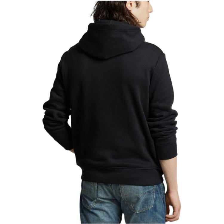 Purchase Ralph Lauren FW22 黑色印花休閒連帽衫 710881816-001