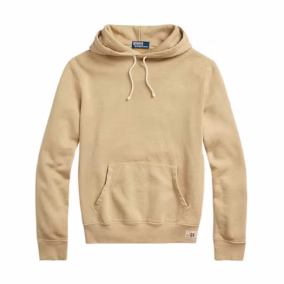 Ralph Lauren FW22 Brown Solid Pullover Long-Sleeve Sweatshirt MNPOKNI16822299-250
