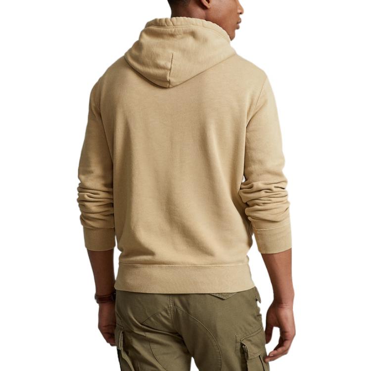 Purchase 拉夫劳伦 FW22 棕色纯色长袖套头卫衣 MNPOKNI16822299-250