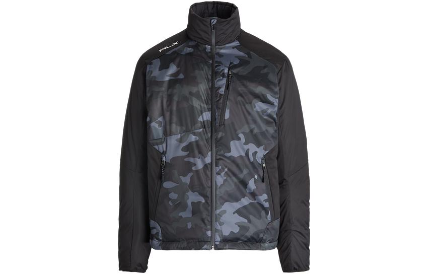 Ralph Lauren FW22 Camo Half-Zip Jacket Full Sleeve Multicolor MNXGOTW16020-052