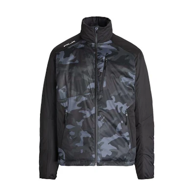 Ralph Lauren FW22 Camo Half-Zip Jacket Full Sleeve Multicolor MNXGOTW16020-052