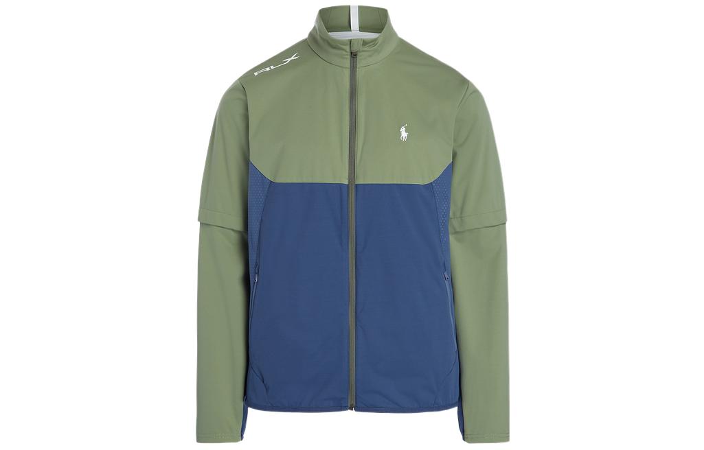 Ralph Lauren FW22 Colorblock Half-Zip Long Sleeve Jacket Multicolor Men MNXGOTW16020050-999