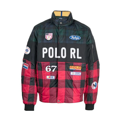 Ralph Lauren FW22 Colorblock Plaid Zip-Up Jacket Men’s Multicolor 710879812-001