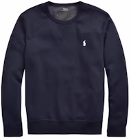 Ralph Lauren FW22 Embroidered Crewneck Long Sleeve Sweatshirt Navy Blue Mens MNPOKNI16822533-410 Ralph Lauren FW22 Embroidered Crewneck Long Sleeve Sweatshirt Navy Blue Mens MNPOKNI16822533-410