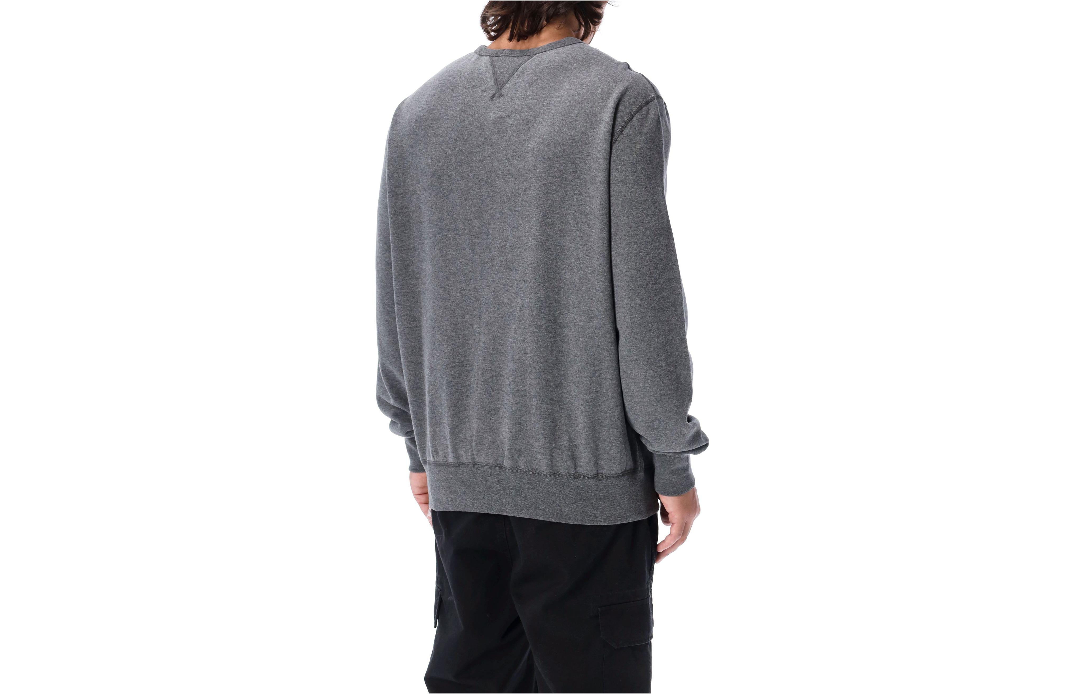 Ralph Lauren FW22 Grey Crewneck Sweatshirt with Embroidered Logo 710766772-039 圖 3