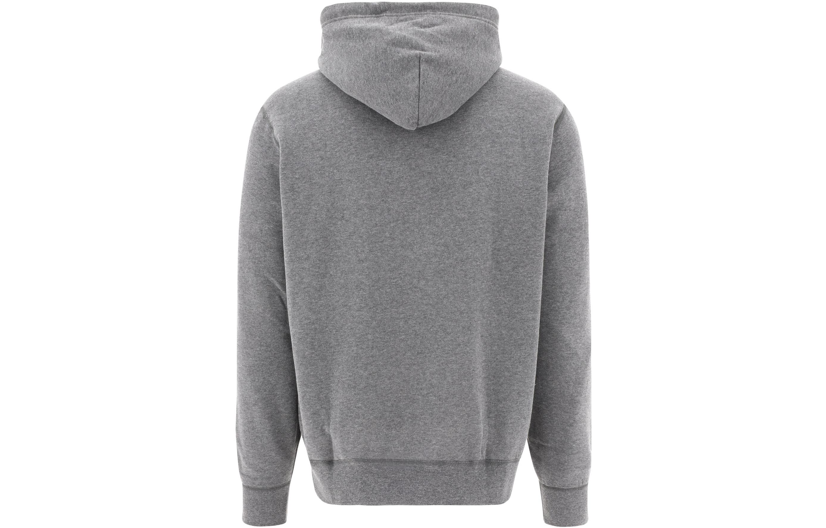 Ralph Lauren FW22 Grey Pullover Hoodie with Solid Logo Embroidery 710766778-064 圖 3