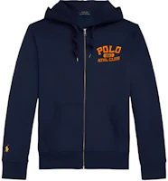 Ralph Lauren FW22 Letter Print Zip Hoodie Navy Blue MNPOKNI16822185-410 Ralph Lauren FW22 Letter Print Zip Hoodie Navy Blue MNPOKNI16822185-410
