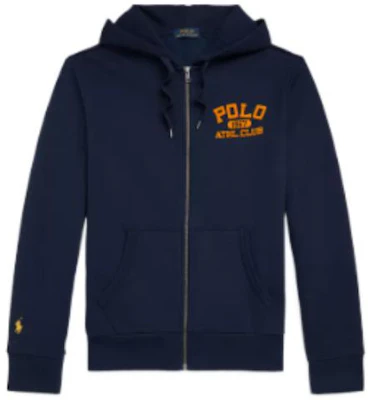 Ralph Lauren FW22 字母印花拉鏈連帽衫 海軍藍 MNPOKNI16822185-410 Order Ralph Lauren FW22 字母印花拉鏈連帽衫 海軍藍 MNPOKNI16822185-410