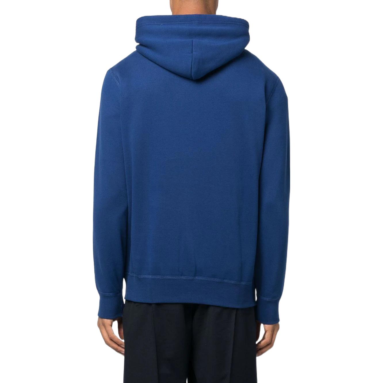 Ralph Lauren FW22 Logo Print Blue Hoodie Long Sleeve Casual Sweatshirt Men 710766778-059 圖 5