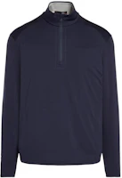 Ralph Lauren FW22 Navy Blue Half-Zip Pullover Sweatshirt MNXGKNI1AD20006-410 Ralph Lauren FW22 Navy Blue Half-Zip Pullover Sweatshirt MNXGKNI1AD20006-410
