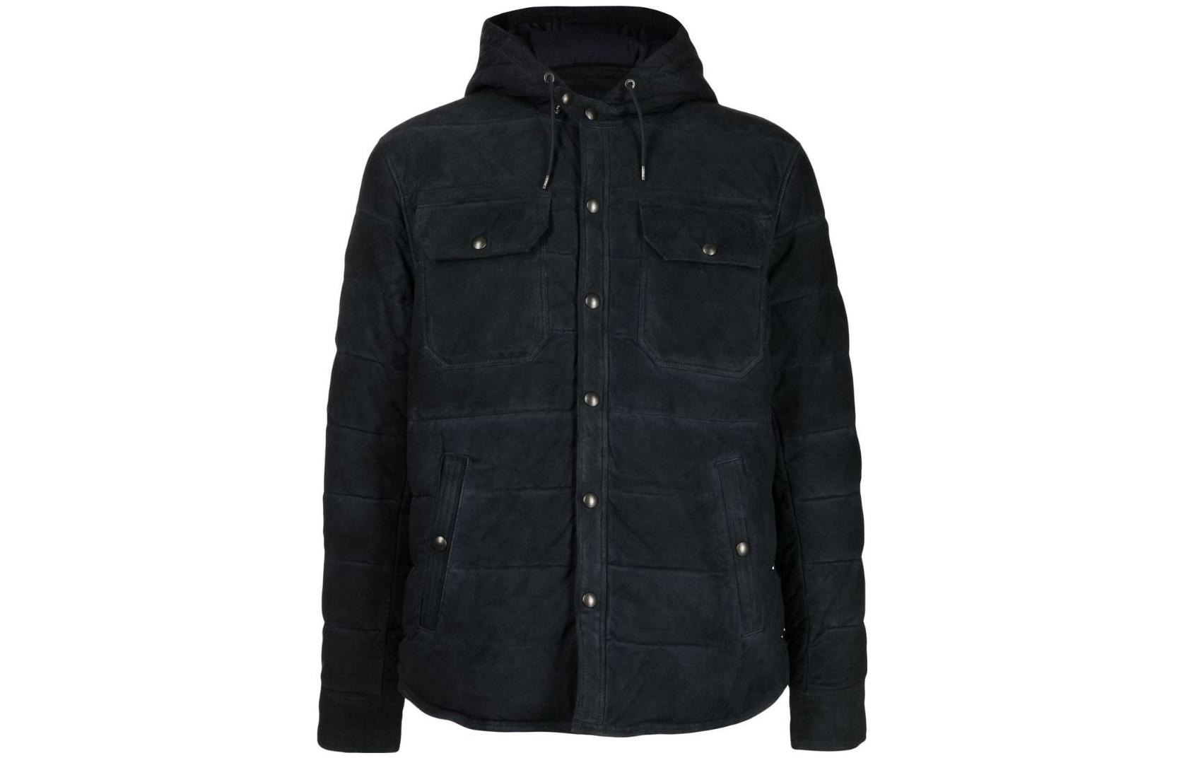 Ralph Lauren FW22 Navy Single-Breasted Drawstring Jacket 710855912-003