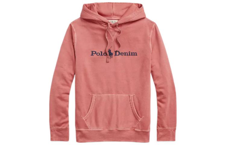 Ralph Lauren FW22 Pink Letter Print Pullover Hoodie for Men MNPOKNI16822449 圖 2
