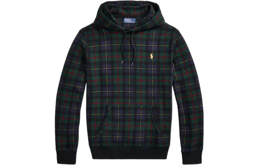 Ralph Lauren FW22 Quilted Logo Hoodie Multi-Color MNPOKNI16822303-999