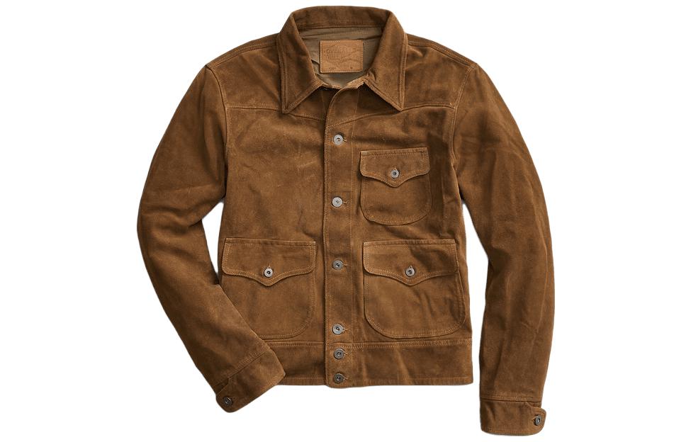 Ralph Lauren FW22 Solid Casual Brown Jacket for Men MNRROTW16020096-200