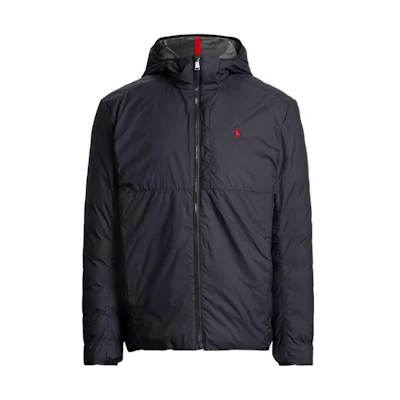 Ralph Lauren FW22 Solid Casual Hooded Zip Jacket Deep Gray - MNPOOTW16020690-001