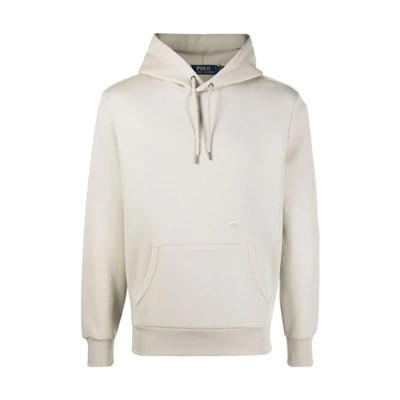 Ralph Lauren FW22 Solid Casual Pullover Hoodie Men’s Off-White 710881506-002