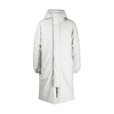 Ralph Lauren FW22 Solid Color Long Hooded Jacket Men’s Grey White 710879813-001
