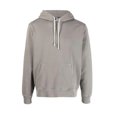 Ralph Lauren FW22 Solid Color Pullover Hoodie Long Sleeve 710877093-010