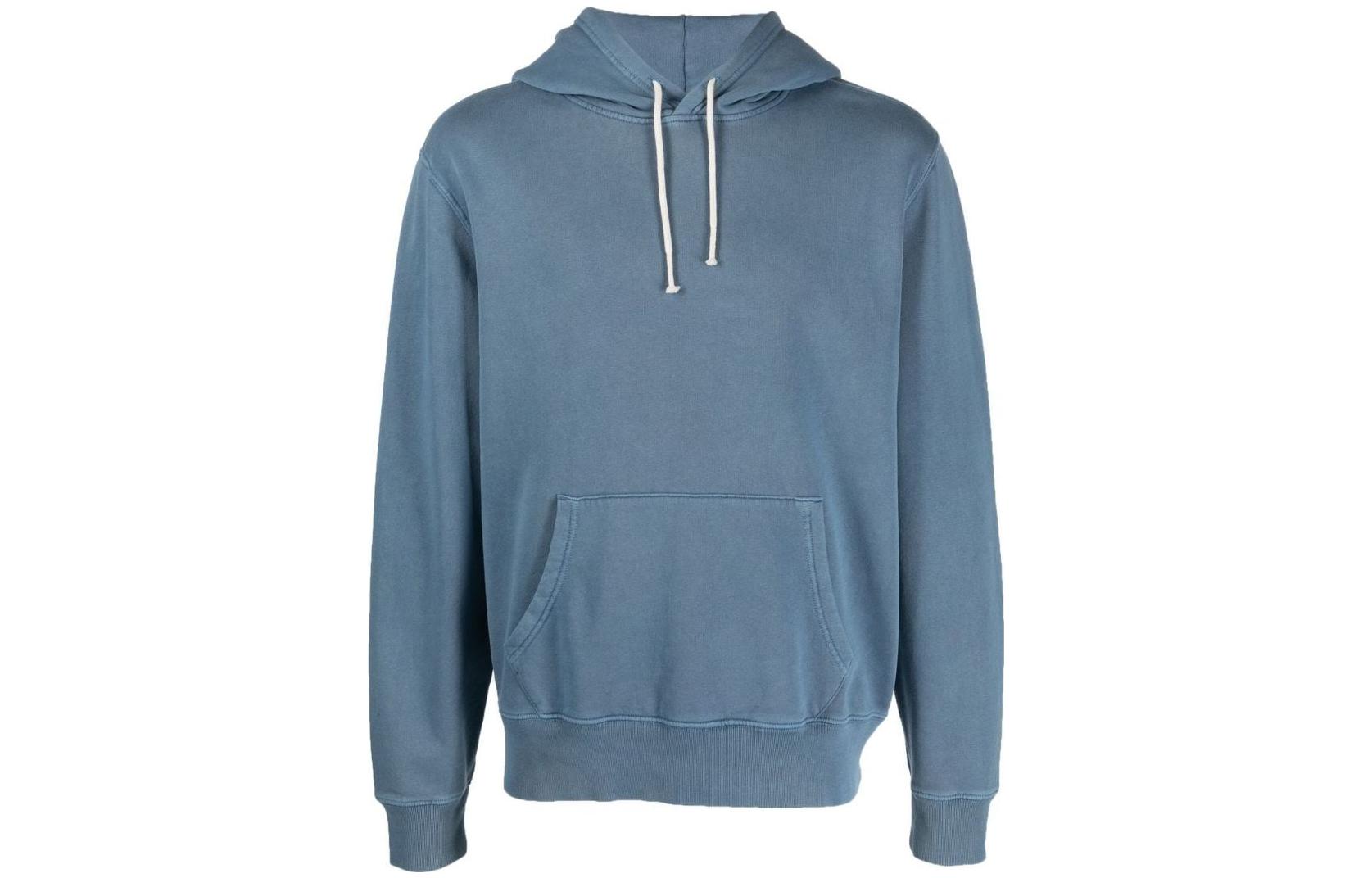 Ralph Lauren FW22 Solid Color Pullover Hoodie Long Sleeve Blue 710877093-006 圖 2