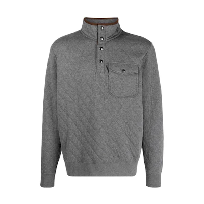 Ralph Lauren FW22 Solid Color Pullover Sweatshirt Grey 710880322-001