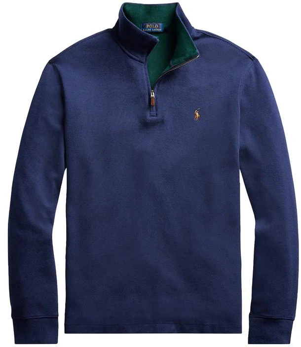 ralph-lauren-fw-22-solid-half-zip-pullover-sweater-men-s-blue-710877001-004