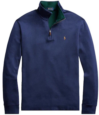 Jersey Azul Half-Zip Ralph Lauren FW22 para Hombre. 710877001-004 Order Jersey Azul Half-Zip Ralph Lauren FW22 para Hombre. 710877001-004