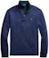 Order Jersey Azul Half-Zip Ralph Lauren FW22 para Hombre. 710877001-004