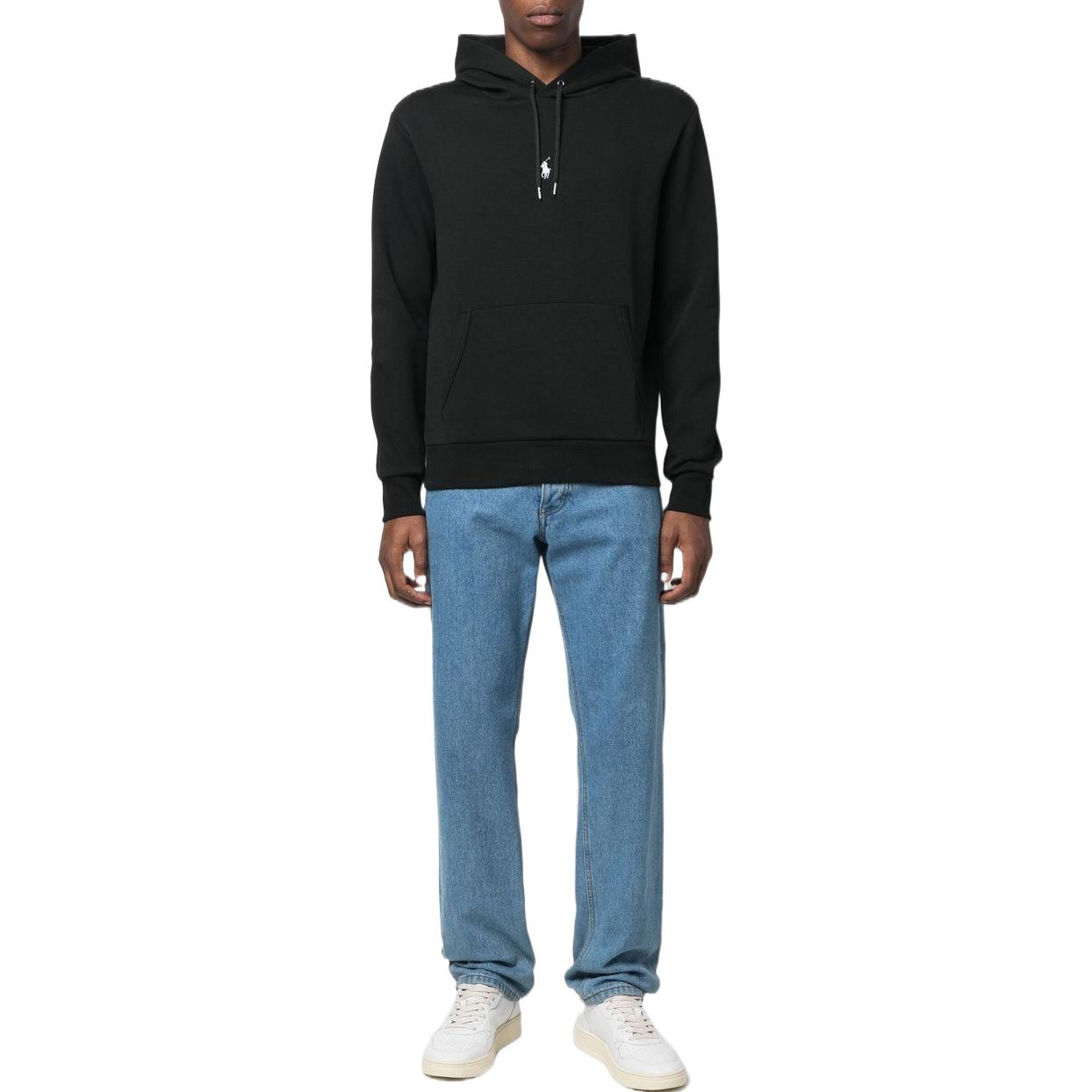 Ralph Lauren FW22 Solid Small Pony Hoodie Black 710881506-005 圖 3