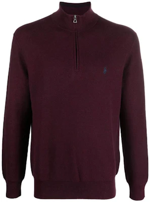 Ralph Lauren FW22 Baju Sejuk Zip Kolar Tinggi Maroon 710888900-005 Buy Ralph Lauren FW22 Baju Sejuk Zip Kolar Tinggi Maroon 710888900-005