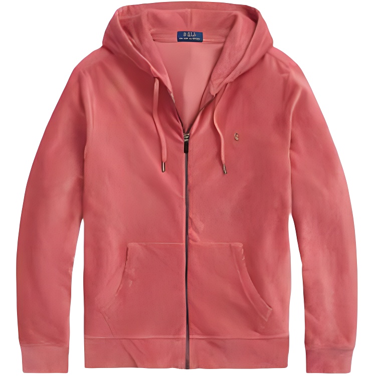 Ralph Lauren FW22 Washed Relaxed Fit Red Hoodie for Men MNPOKNI16822228