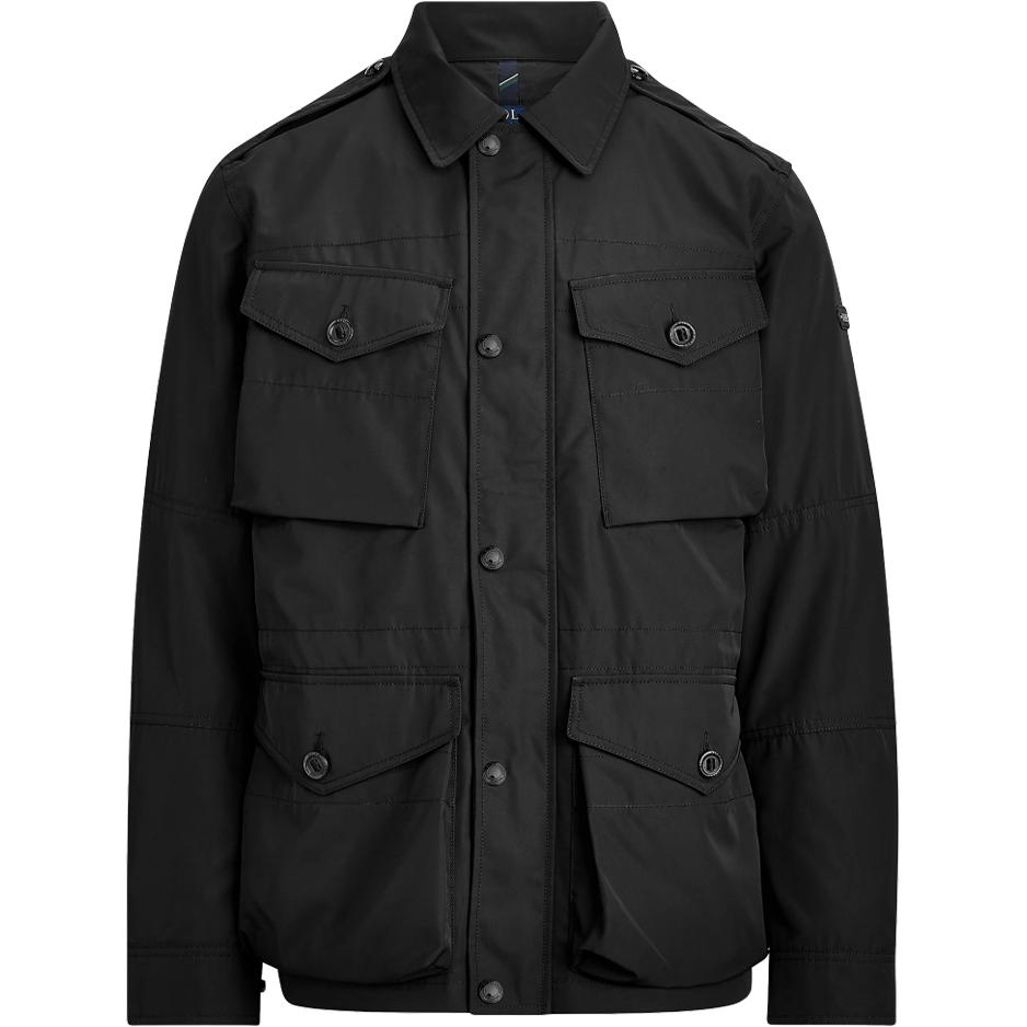Ralph Lauren FW23 Black Four-Pocket Badge Field Jacket MNPOOTW16020160-001
