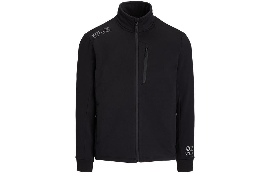 Ralph Lauren FW23 Black Letter Logo Print Long Sleeve Jacket Men MNRXKNI16820039-001