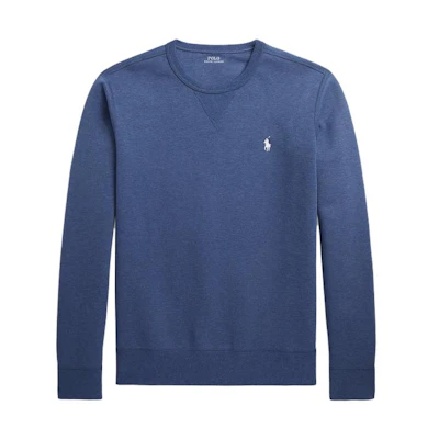 Ralph Lauren FW23 Blue Crewneck Knit Pullover Casual Long Sleeve Sweater MNPOKNI16823193-400