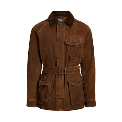 Ralph Lauren FW23 Brown Casual Solid Single-Breasted Jacket MNPOOTW12820-069