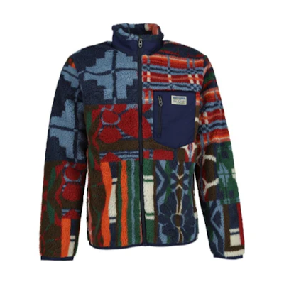 Ralph Lauren FW23 Colorblock Zip-Up Jacket Men’s Multicolor Long Sleeve 710920300-001