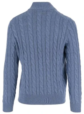 Ralph Lauren FW23 Corak Sulaman Leher-Tinggi Baju Sejuk Biru (). 710810841-025 Lookbook Ralph Lauren FW23 Corak Sulaman Leher-Tinggi Baju Sejuk Biru (). 710810841-025