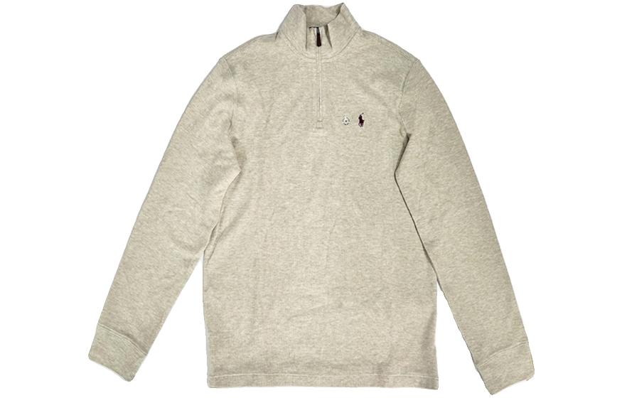 Ralph Lauren FW23 Embroidered Solid Color Polo Sweatshirt 710784465-012 圖 2