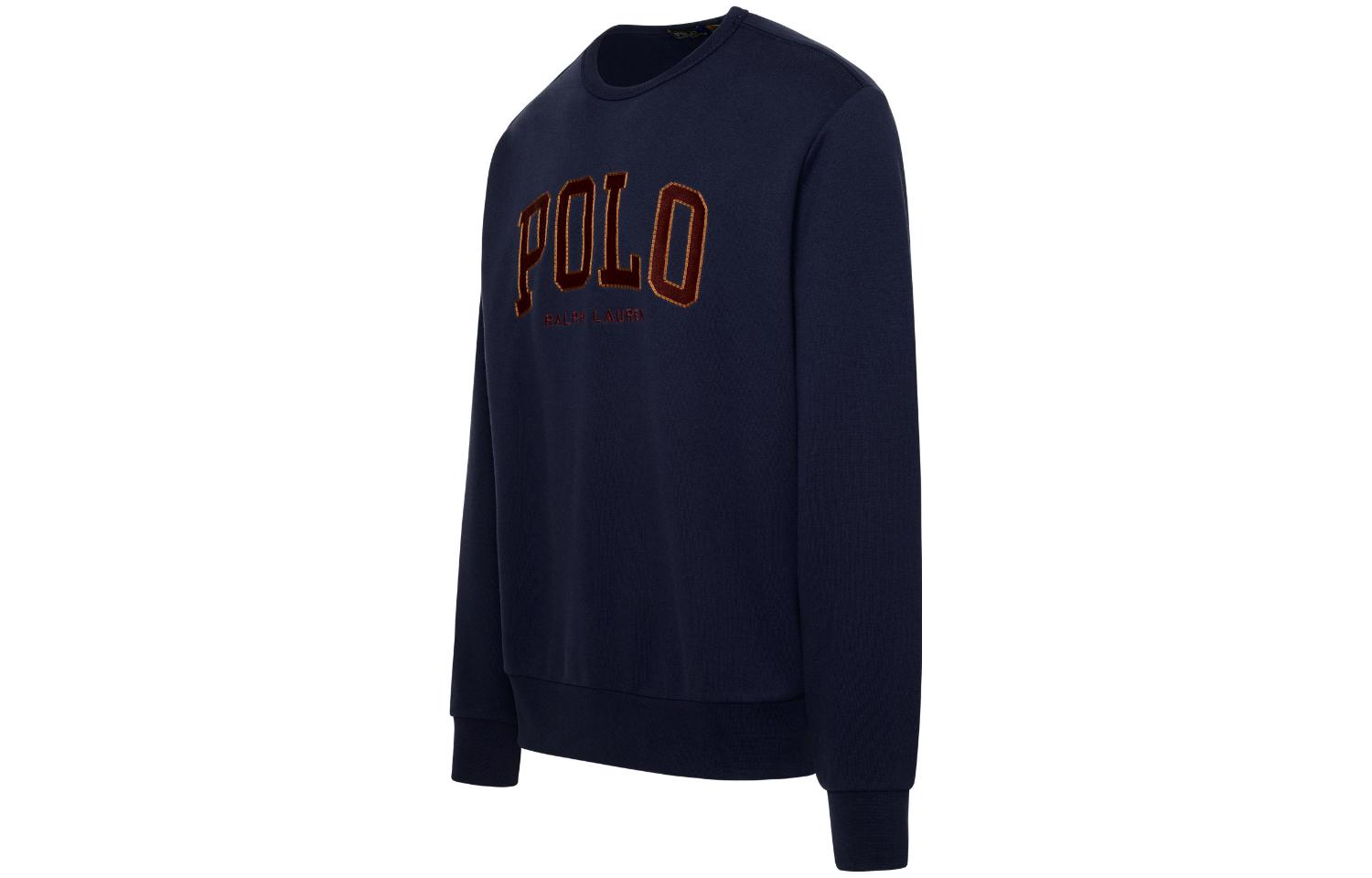 Ralph Lauren FW23 Letter Print Crewneck Long Sleeve Sweatshirt 710917887-002 圖 4