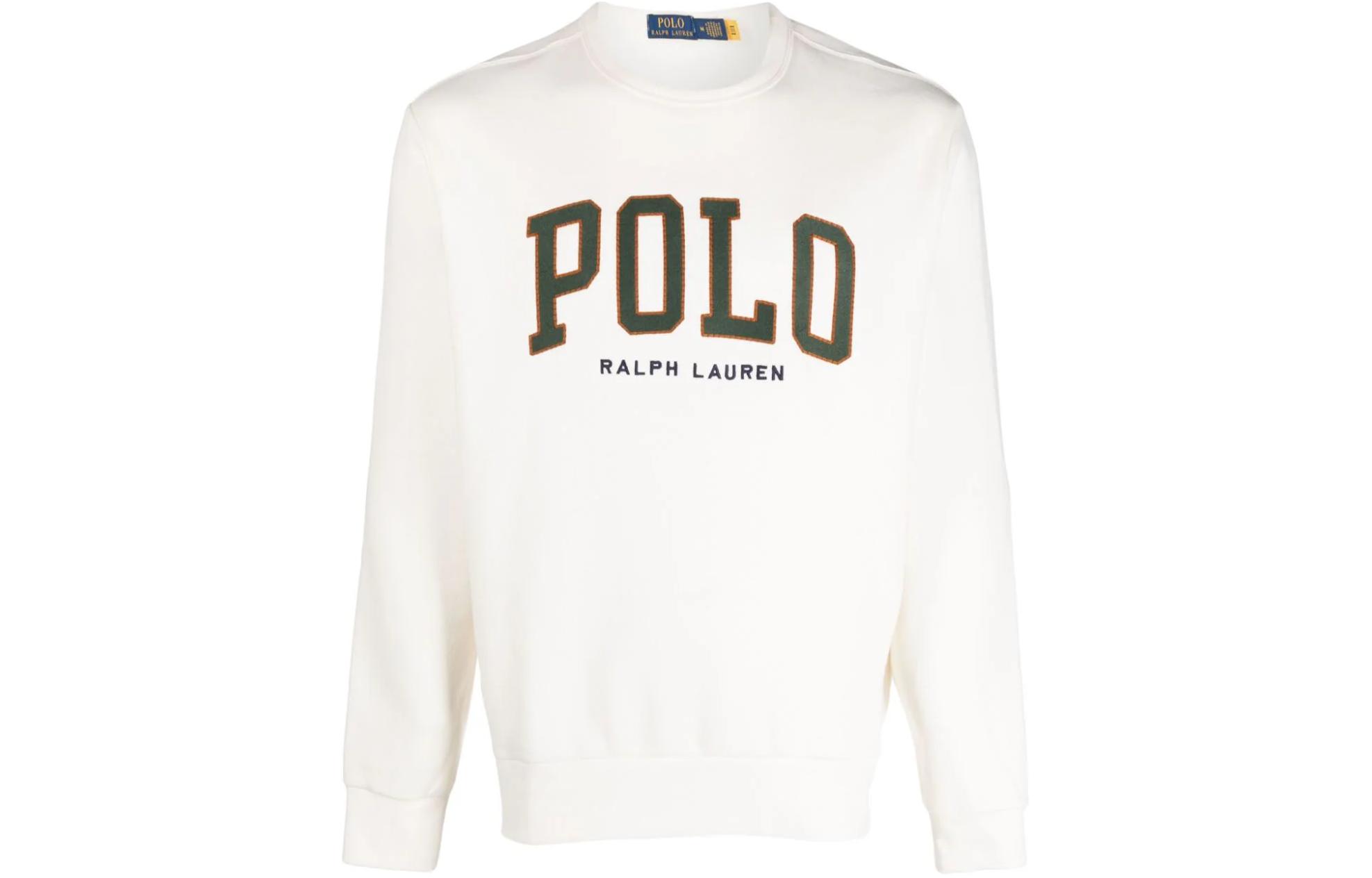 Ralph Lauren FW23 Letter Print Crewneck Long Sleeve Sweatshirt 710917887-002 圖 5