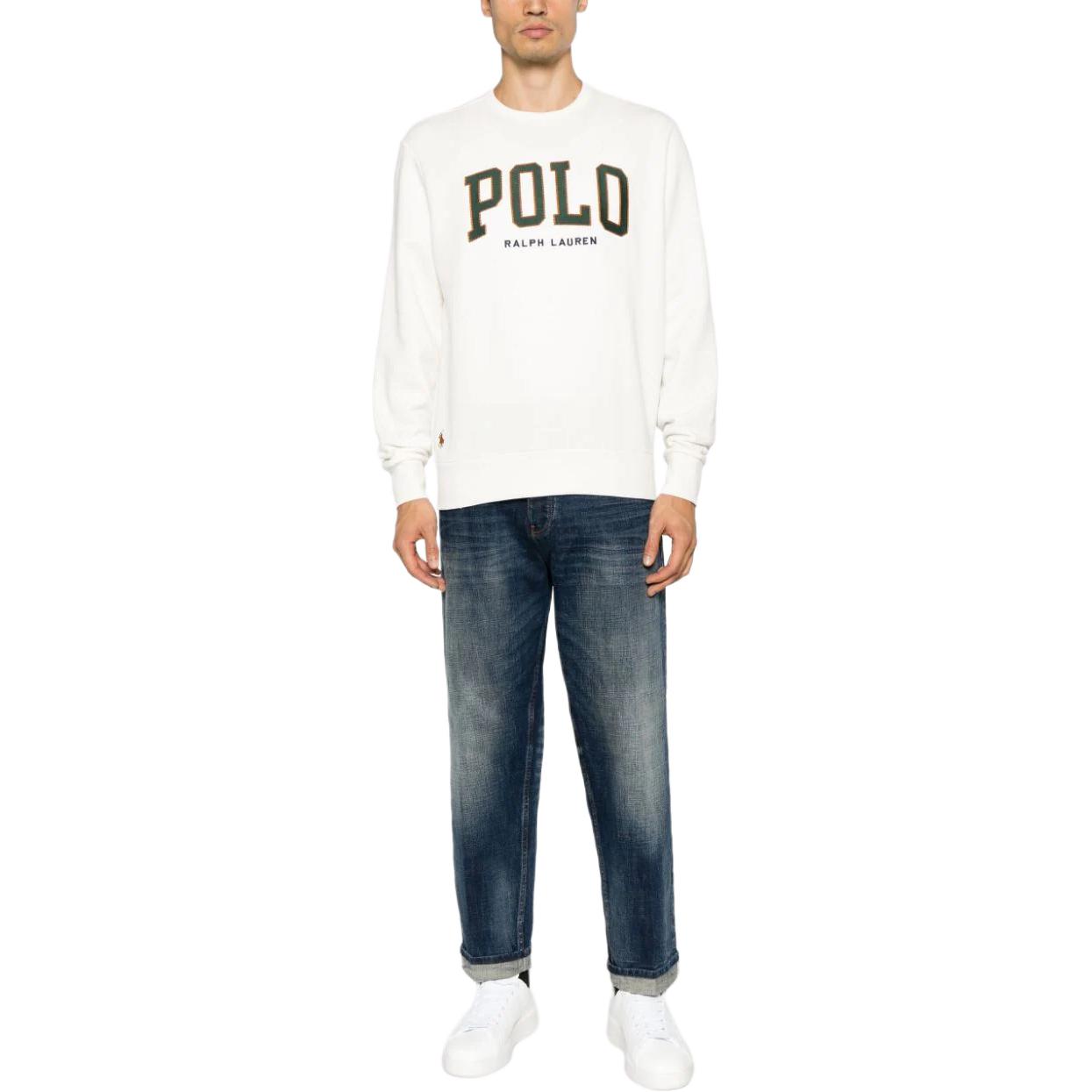 Ralph Lauren FW23 Letter Print Crewneck Long Sleeve Sweatshirt 710917887-002 圖 6
