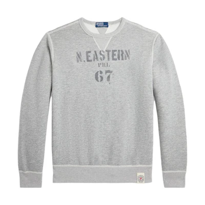 Ralph Lauren FW23 Logo Crewneck Long Sleeve Sweatshirt Men’s Grey MNPOKNI16823178-020