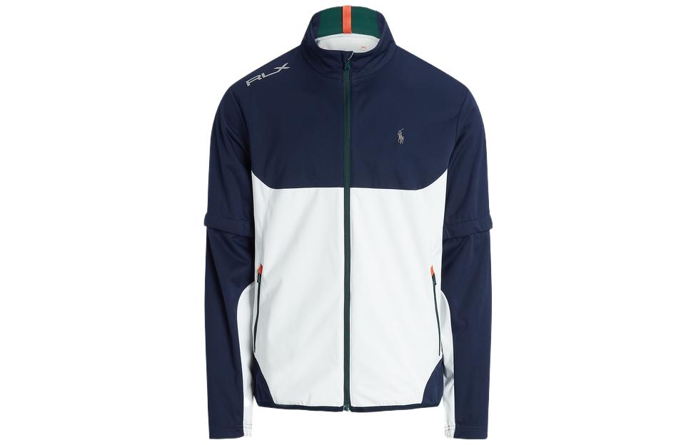 Ralph Lauren FW23 Logo Embroidered Detachable Sleeve Jacket Men Multicolor MNXGOTW16020087-100