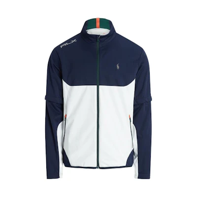 Ralph Lauren FW23 Logo Embroidered Detachable Sleeve Jacket Men Multicolor MNXGOTW16020087-100