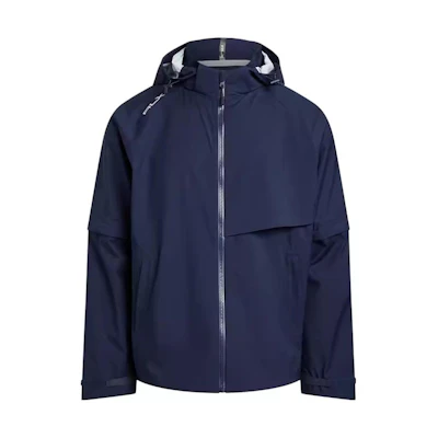 Ralph Lauren FW23 Navy Blue Solid Zip Jacket for Men MNXGOTW16020074-410