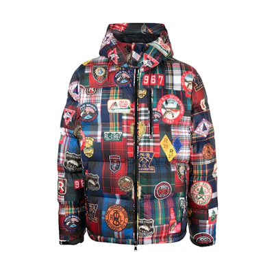 Ralph Lauren FW23 Plaid Hooded Casual Jacket Multicolor 710916820-001