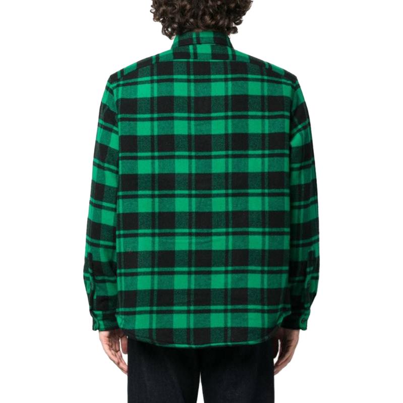 Ralph Lauren FW23 Plaid Single-Breasted Long Sleeve Shirt Green - 710918893-001 圖 5