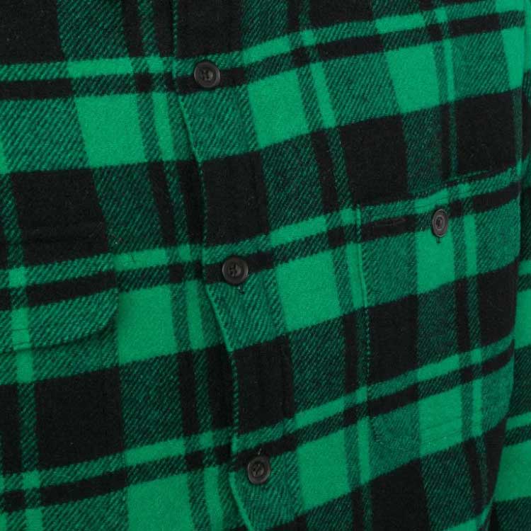 Ralph Lauren FW23 Plaid Single-Breasted Long Sleeve Shirt Green - 710918893-001 圖 6