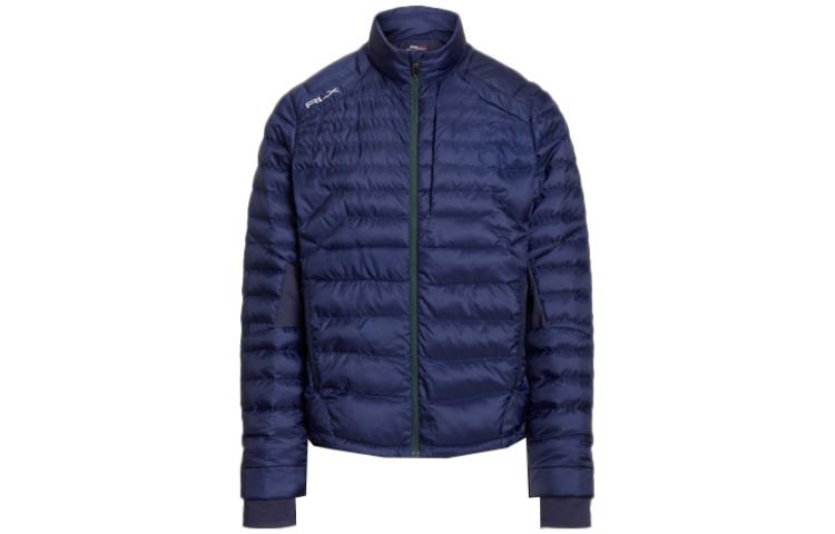 Ralph Lauren FW23 Solid Color Zip Jacket Blue Casual Style MNXGOTW16020077-410