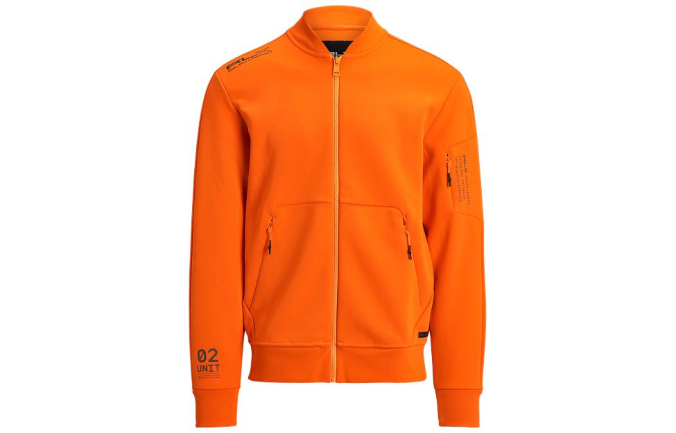 Ralph Lauren FW23 Solid Logo Waterproof Jacket Orange MNRXKNI16820043-800